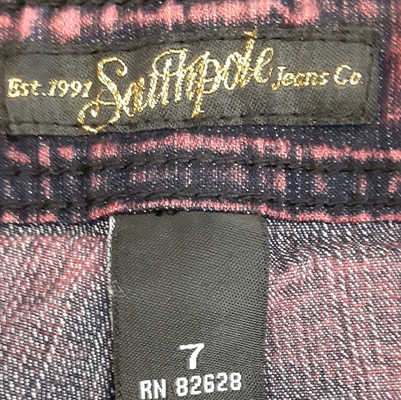 Southpole Jean's Co. Girls Size 7 Denim Jeans - VG - Picture 3 of 5